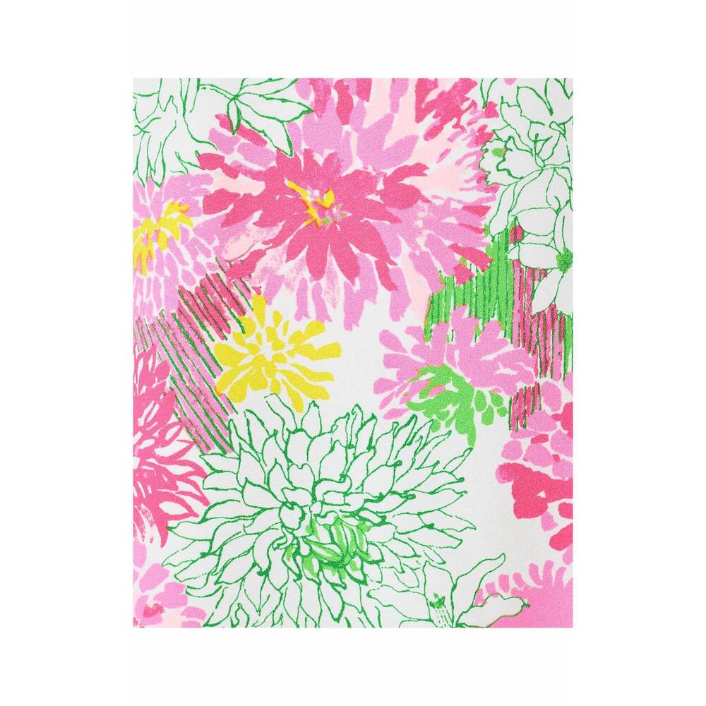NEW LILLY PULITZER carmine shift dress in resort white mum patch - Picture 6 of 8
